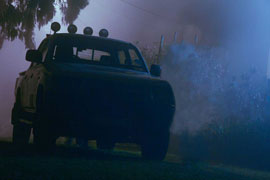 4*4 Hilux resting after off-road