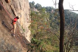 Guided Rock Climbing Adventure